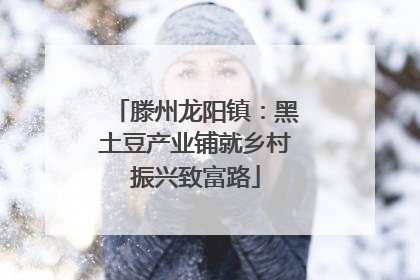 滕州龙阳镇：黑土豆产业铺就乡村振兴致富路